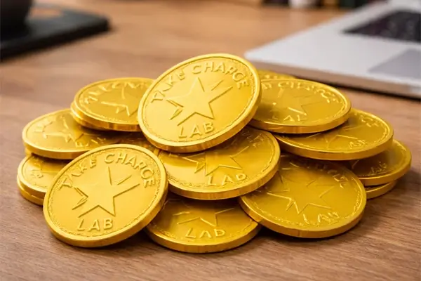 Coin-based participation system in Take Charge Lab